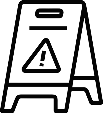 Dikkat simgesi simgesi vektör resimleme uyarısı