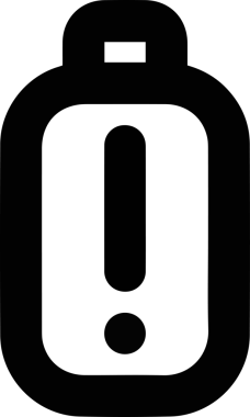 Dikkat simgesi simgesi vektör resimleme uyarısı