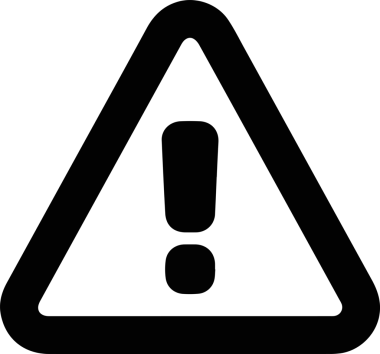 Dikkat simgesi simgesi vektör resimleme uyarısı