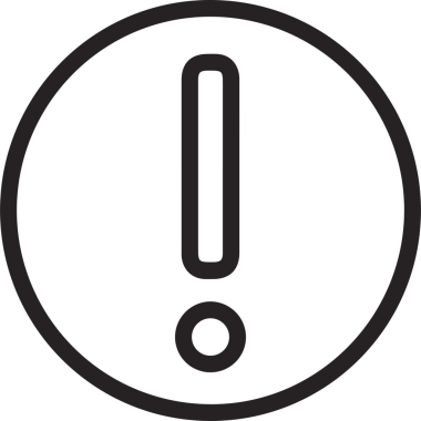 Dikkat simgesi simgesi vektör resimleme uyarısı