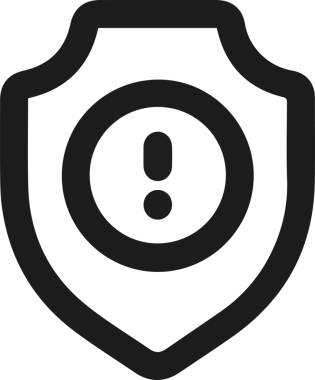 Dikkat simgesi simgesi vektör resimleme uyarısı