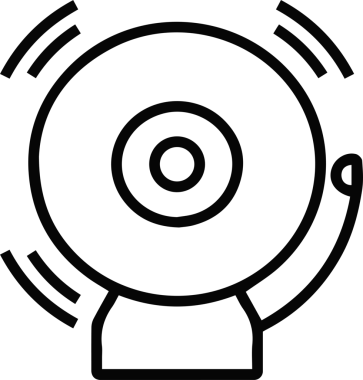 Dikkat simgesi simgesi vektör resimleme uyarısı