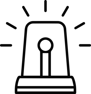 Dikkat simgesi simgesi vektör resimleme uyarısı