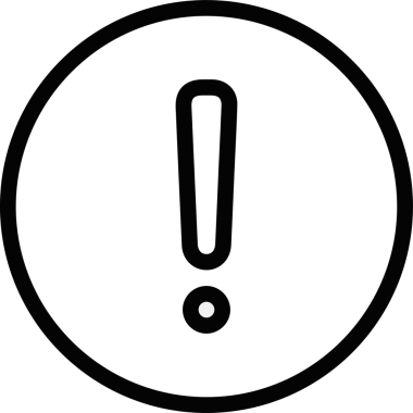 Dikkat simgesi simgesi vektör resimleme uyarısı