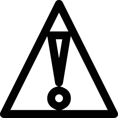 Dikkat simgesi simgesi vektör resimleme uyarısı