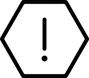 Dikkat simgesi simgesi vektör resimleme uyarısı