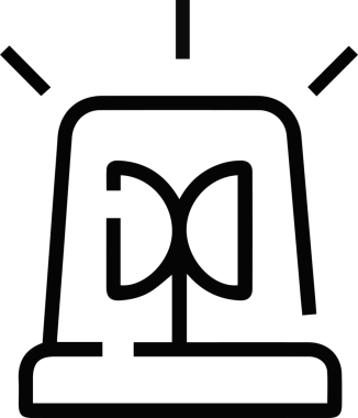 Dikkat simgesi simgesi vektör resimleme uyarısı