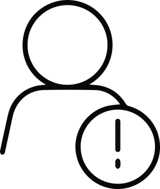 Dikkat simgesi simgesi vektör resimleme uyarısı