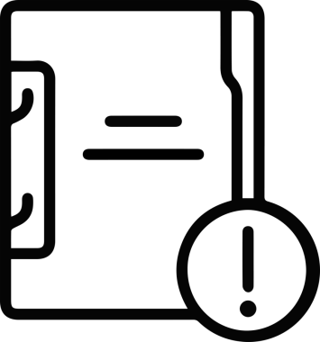 Dikkat simgesi simgesi vektör resimleme uyarısı