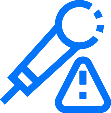 Dikkat simgesi simgesi vektör resimleme uyarısı