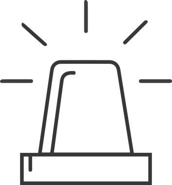 Dikkat simgesi simgesi vektör resimleme uyarısı