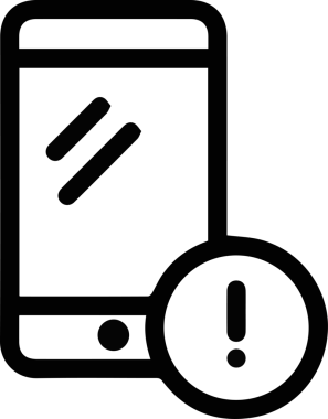 Dikkat simgesi simgesi vektör resimleme uyarısı