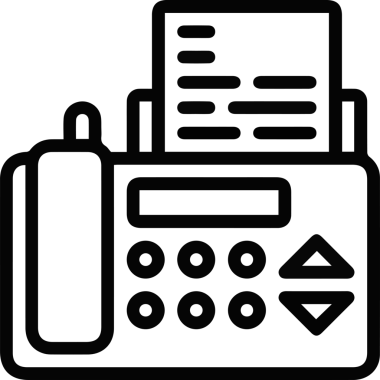 Bilgisayar yazıcı simgesi vektör görüntüsü