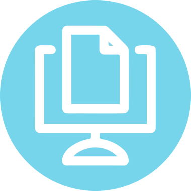 Bilgisayar yazıcı simgesi vektör görüntüsü