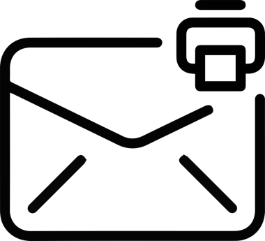 Bilgisayar yazıcı simgesi vektör görüntüsü