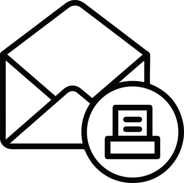 Bilgisayar yazıcı simgesi vektör görüntüsü