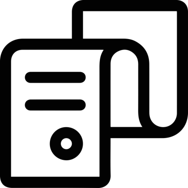 Bilgisayar yazıcı simgesi vektör görüntüsü