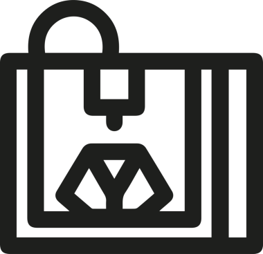 Bilgisayar yazıcı simgesi vektör görüntüsü