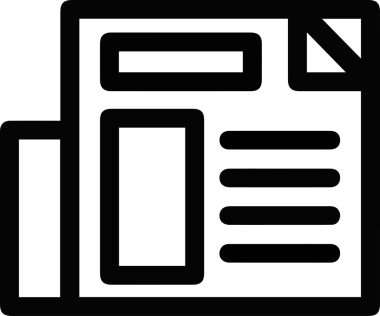 Bilgisayar yazıcı simgesi vektör görüntüsü