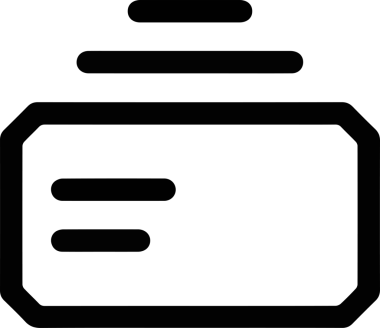 Bilgisayar yazıcı simgesi vektör görüntüsü