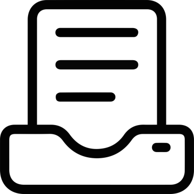 Bilgisayar yazıcı simgesi vektör görüntüsü