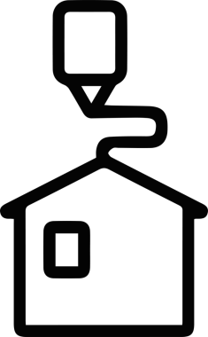 Bilgisayar yazıcı simgesi vektör görüntüsü