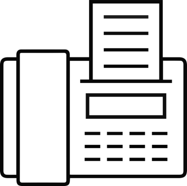 Bilgisayar yazıcı simgesi vektör görüntüsü