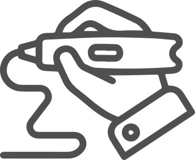 Bilgisayar yazıcı simgesi vektör görüntüsü