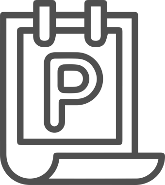 Bilgisayar yazıcı simgesi vektör görüntüsü