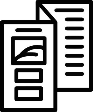 Bilgisayar yazıcı simgesi vektör görüntüsü