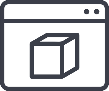 Bilgisayar yazıcı simgesi vektör görüntüsü