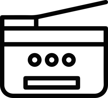 Bilgisayar yazıcı simgesi vektör görüntüsü