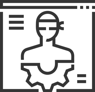 elektronik bilgisayar simgesi vektör resimleme