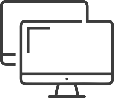 elektronik bilgisayar simgesi vektör resimleme