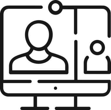 elektronik bilgisayar simgesi vektör resimleme