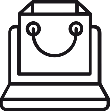 elektronik bilgisayar simgesi vektör resimleme