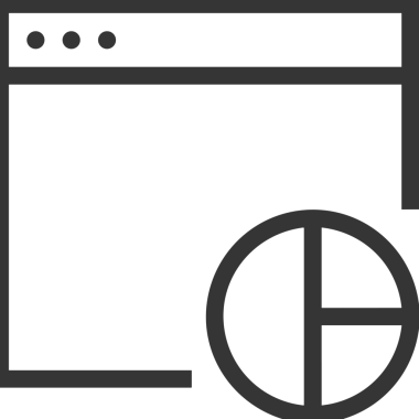 elektronik bilgisayar simgesi vektör resimleme