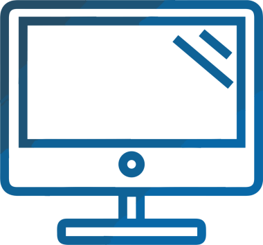 elektronik bilgisayar simgesi vektör resimleme