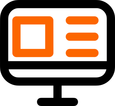 elektronik bilgisayar simgesi vektör resimleme