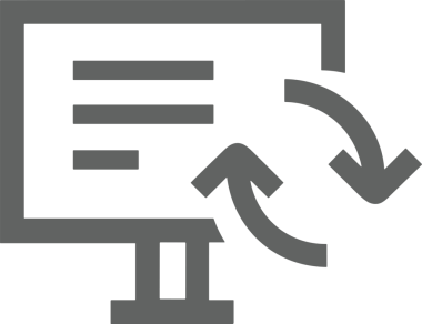 elektronik bilgisayar simgesi vektör resimleme
