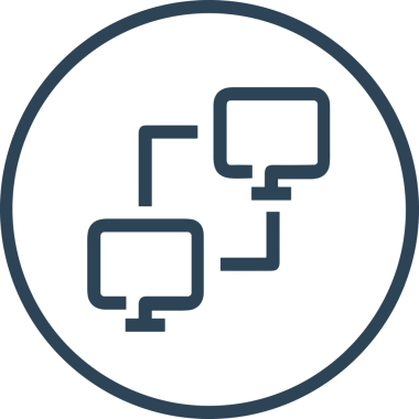 elektronik bilgisayar simgesi vektör resimleme