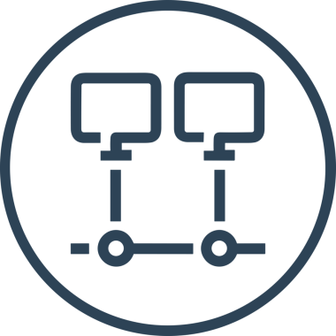 elektronik bilgisayar simgesi vektör resimleme