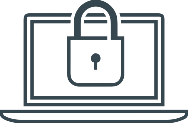 elektronik bilgisayar simgesi vektör resimleme