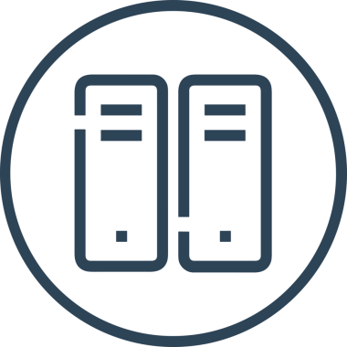 elektronik bilgisayar simgesi vektör resimleme