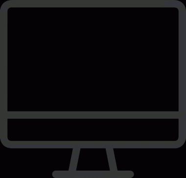 elektronik bilgisayar simgesi vektör resimleme