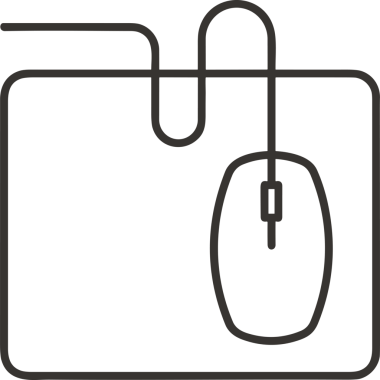 elektronik bilgisayar simgesi vektör resimleme