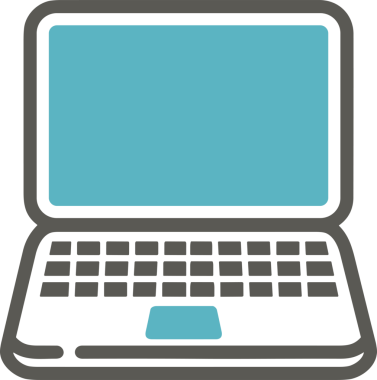 elektronik bilgisayar simgesi vektör resimleme