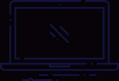 elektronik bilgisayar simgesi vektör resimleme