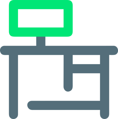 elektronik bilgisayar simgesi vektör resimleme