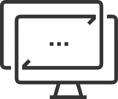 elektronik bilgisayar simgesi vektör resimleme